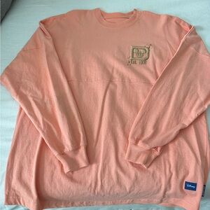 Disney Coral Sparkle Sweatshirt